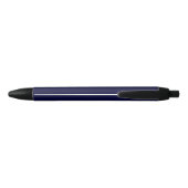 Aangepaste marine Blue en White Modern Blauwe Inkt Pen (Achterkant)