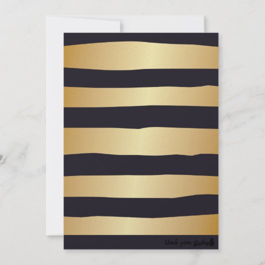 Aangepaste marine-dag/nieuwjaarsuitnodiging kaart (Achterkant)