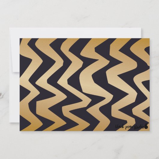 Aangepaste marine-dag/nieuwjaarsuitnodiging kaart (Achterkant)