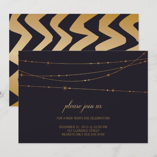 Aangepaste marine-dag/nieuwjaarsuitnodiging kaart (Voorkant / Achterkant)