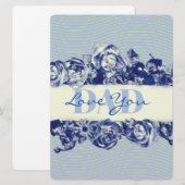 Aangepaste marine  Vaderdag Feestdagenkaart (Voorkant / Achterkant)