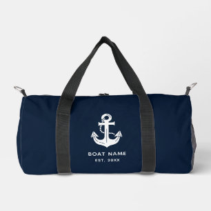 Aangepaste marineblauwe anker plunjezak