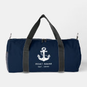 Aangepaste marineblauwe anker plunjezak (Achterkant)