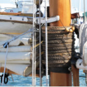 Aangepaste marineboot Mousepad Muismat