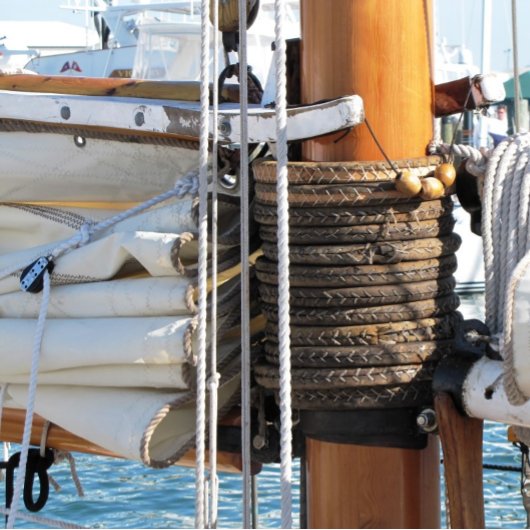 Aangepaste marineboot Mousepad Muismat