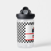 Aangepaste markering Betaalde vlag voor pit-bemann Waterfles (Voorkant)