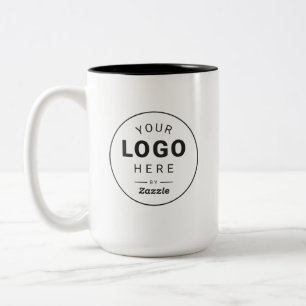 Aangepaste marketing mok met logo