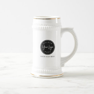 Aangepaste marketing stein met logo bierpul