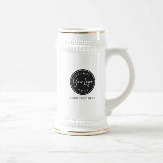 Aangepaste marketing stein met logo bierpul (Rechts)