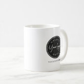 Aangepaste marketingmok met logo koffiemok (Voorkant rechts)