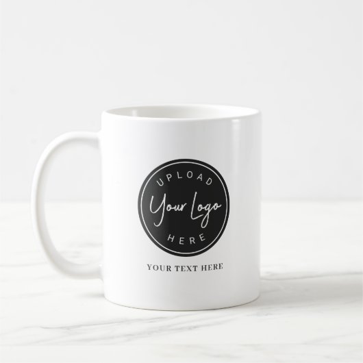 Aangepaste marketingmok met logo koffiemok (Links)