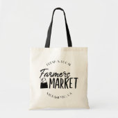 Aangepaste markt voor stadsboeren tote bag (Voorkant)