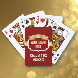 Aangepaste MAROON 50e klasreünie Pokerkaarten