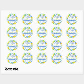Aangepaste Mason Jar Lemon Sugar Scrub Labels (Vel)
