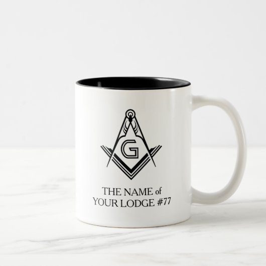 Aangepaste Masonische Mokken | Freemason Gifts (Rechts)