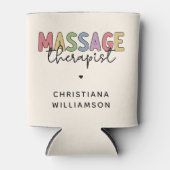 Aangepaste massagetherapie | Massagetherapiecadeau Blikjeskoeler (Voorkant)
