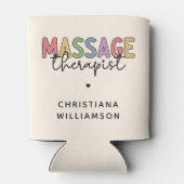 Aangepaste massagetherapie | Massagetherapiecadeau Blikjeskoeler (Achterkant)