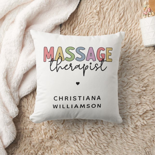 Aangepaste massagetherapie | Massagetherapiecadeau Kussen (Deken)