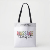Aangepaste massagetherapie | Massagetherapiecadeau Tote Bag (Voorkant)