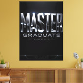 Aangepaste Master Afstudeerders 2026 Aandenken Canvas Afdruk (Insitu (Woonkamer))