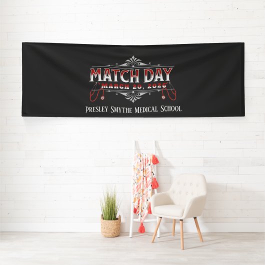 Aangepaste Match Day 2026 Banner voor medische ver (Insitu)