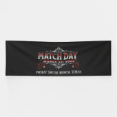 Aangepaste Match Day 2026 Medische Residentie Bann Spandoek (Horizontaal)
