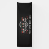 Aangepaste Match Day 2026 Medische Residentie Bann Spandoek (Verticaal)