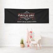 Aangepaste Match Day 2026 Medische Residentie Bann Spandoek (Insitu)