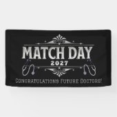 Aangepaste Match Day-banner Toekomstige Dokter Spandoek (Horizontaal)
