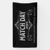 Aangepaste Match Day-banner Toekomstige Dokter Spandoek (Verticaal)