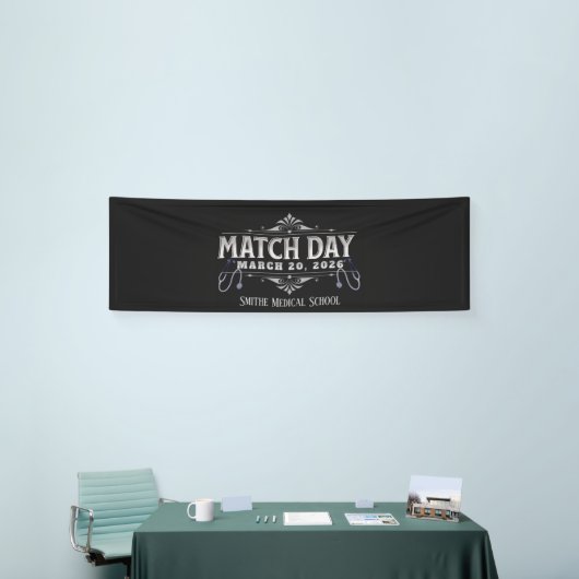 Aangepaste matchdag 2026 medische vervolgopleiding spandoek (Beurs)