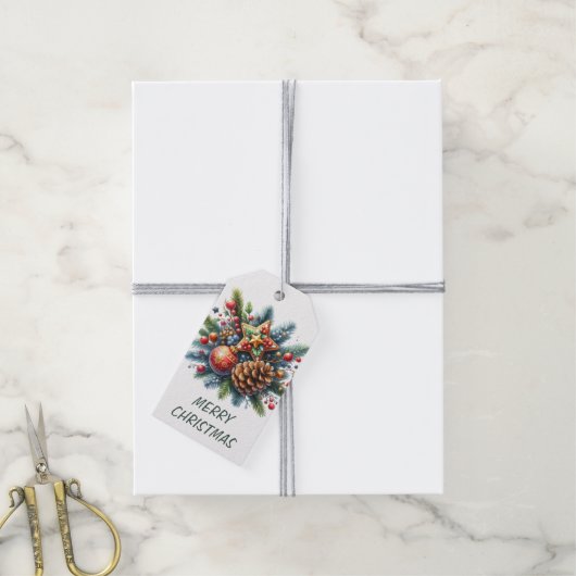 Aangepaste Matte Gift Labels Cadeaulabel (Met Touw)