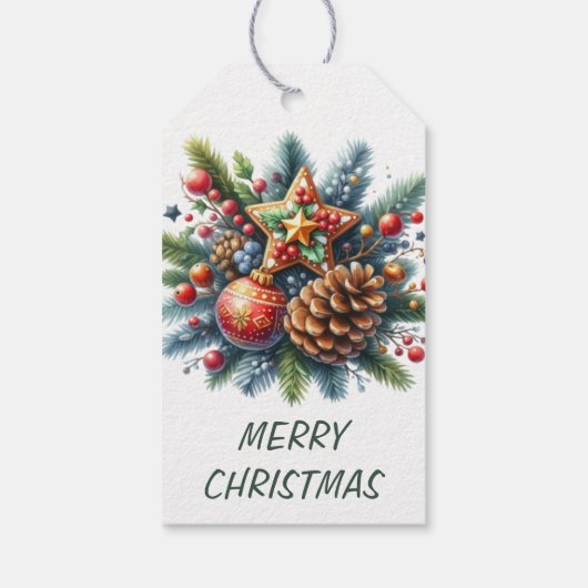 Aangepaste Matte Gift Labels Cadeaulabel (Achterkant)