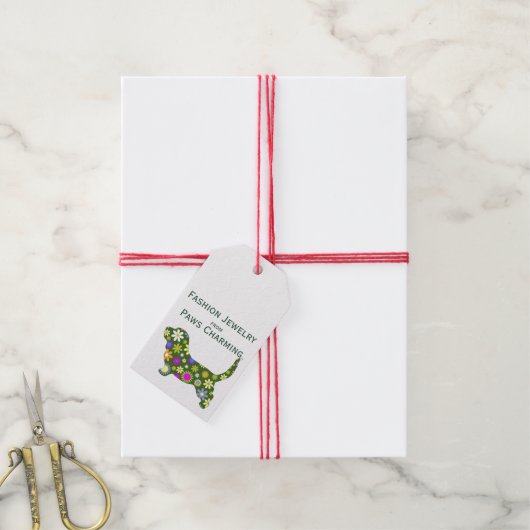 Aangepaste matte sieradenkaarten voor je DIY pons Cadeaulabel (Met Touw)