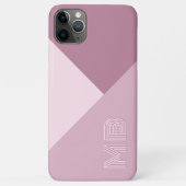 Aangepaste Mauve Taupe Stof Roze Blush Roze Kleur Case-Mate iPhone Case (Achterkant)