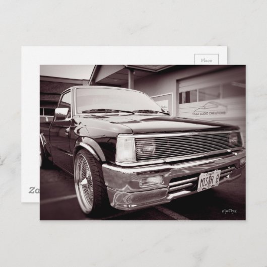 Aangepaste Mazda Pickup Briefkaart (Voorkant / Achterkant)