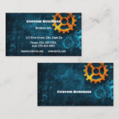 Aangepaste Mechanische Machinebouw Fabricating Visitekaartje (Voorkant / Achterkant)