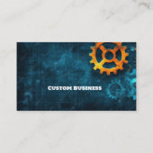 Aangepaste Mechanische Machinebouw Fabricating Visitekaartje (Achterkant)