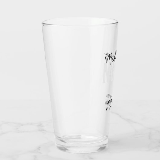 Aangepaste Med Surg Zurse | Medische chirurgische  Glas (Rechts)