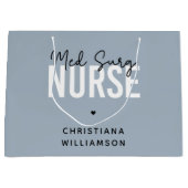 Aangepaste Med Surg Zurse | Medische chirurgische  Groot Cadeauzakje (Voorkant)