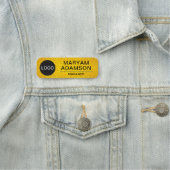 Aangepaste Medewerker Logo, Magnetische & Veilighe Naamplaatje (In situ)