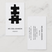 Aangepaste Mediator Business Cart Visitekaartje (Voorkant / Achterkant)