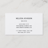 Aangepaste Mediator Business Cart Visitekaartje (Achterkant)