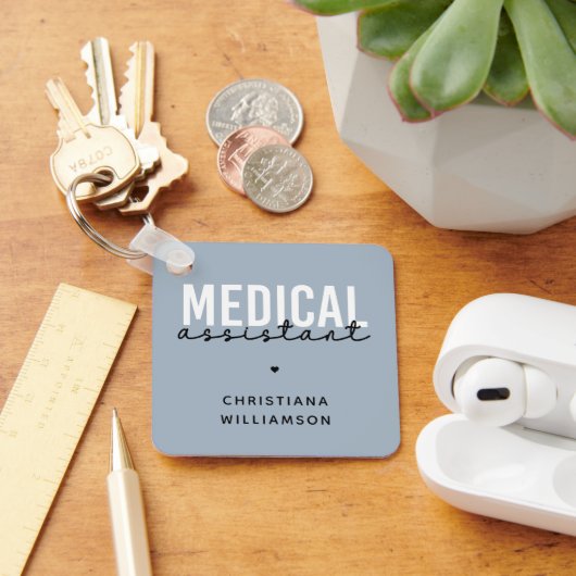 Aangepaste medische assistent | Clinical Assistant Sleutelhanger (Bureau)