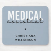 Aangepaste medische assistent | Gift voor klinisch Muismat (Voorkant)