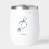 Aangepaste medische assistent Stethoscoopnaam (Voorkant)