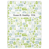 Aangepaste medische klemborden van verpleegkundige (Achterkant)