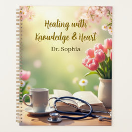 Aangepaste medische offerte met persoonlijke naam planner