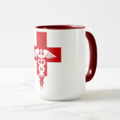 Aangepaste medische professionele mok - kies stijl (Voorkant rechts)