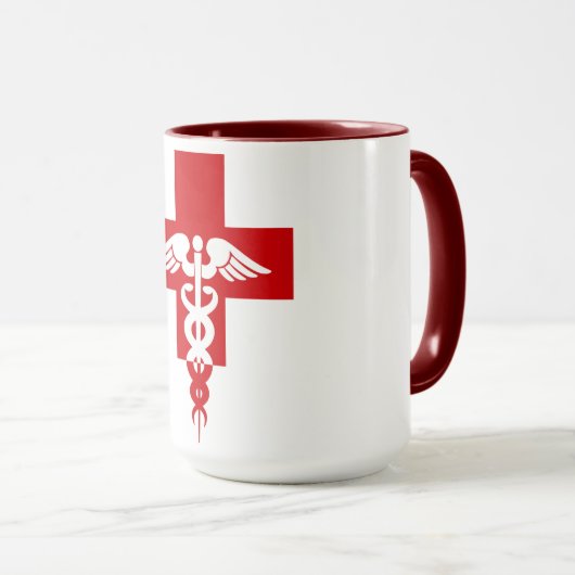 Aangepaste medische professionele mok - kies stijl (Voorkant rechts)